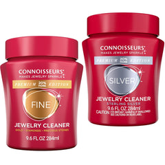CONNOISSEURS Premium Edition cleaner bottle for radiant jewelry in seconds