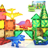 Coodoo Dinosaur Tiles showing dino figures support imaginative play and fine motor skill development.