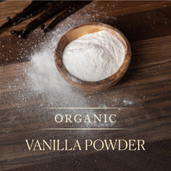 Cook's Vanilla Powder sealed jar ensures freshness and mess-free storage.