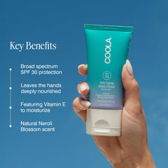 COOLA SPF 30 bottle with logo ready for sun protection