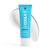 COOLA Organic Face Sunscreen SPF 50 bottle for daily protection and easy reapplication
