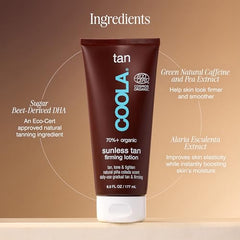 COOLA packaging with pina colada scent appeals to clean beauty enthusiasts.