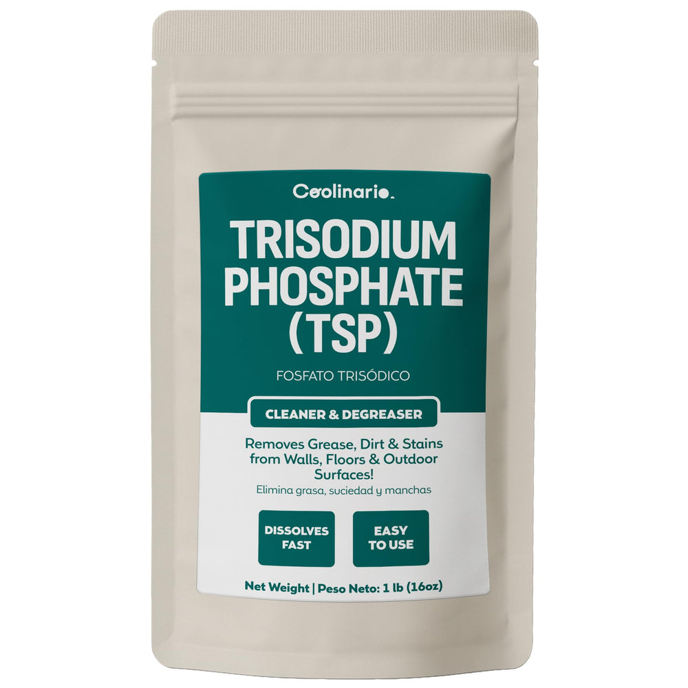 Coolinario TSP cleaner bottle pour for fast dilution and degreasing.
