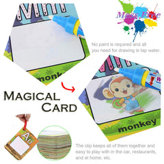 Coolplay travel ring keeps all 26 cards organized for trips and easy packing.