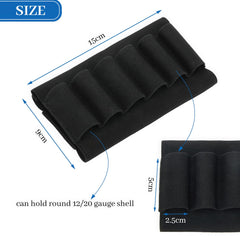 Coolrunner buttstock shell holder keeps 12ga ammo within easy reach on your shotgun.
