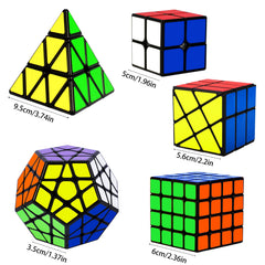 Coolzon 4x4 speed cube ensures stable twist and longer-lasting performance.