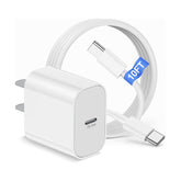 COONCXEN 20W USB-C charger block powering iPhone and iPad quickly