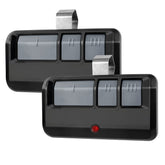 Cooouds 893MAX remote front view shows extended range for LiftMaster garage doors.