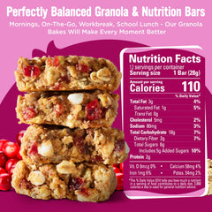 Cooper Street Granola Bakes real cranberries add natural sweetness and flavor.