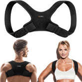 Copper Compression back brace posture corrector supports upright alignment for adults.
