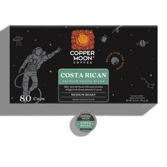 Copper Moon medium-roast aroma highlights nutty notes and light fruit.