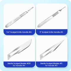 Core Flex tweezers and needle driver for careful tissue handling.
