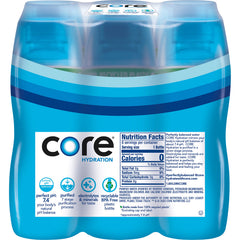 Core Hydration purified-water-view showcases clean taste for workouts and daily use