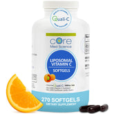 Core Med Science liposomal vitamin C bottle front for daily immune support