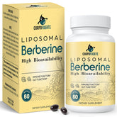 Corpofuerte Liposomal Berberine bottle displaying premium packaging for daily wellness support