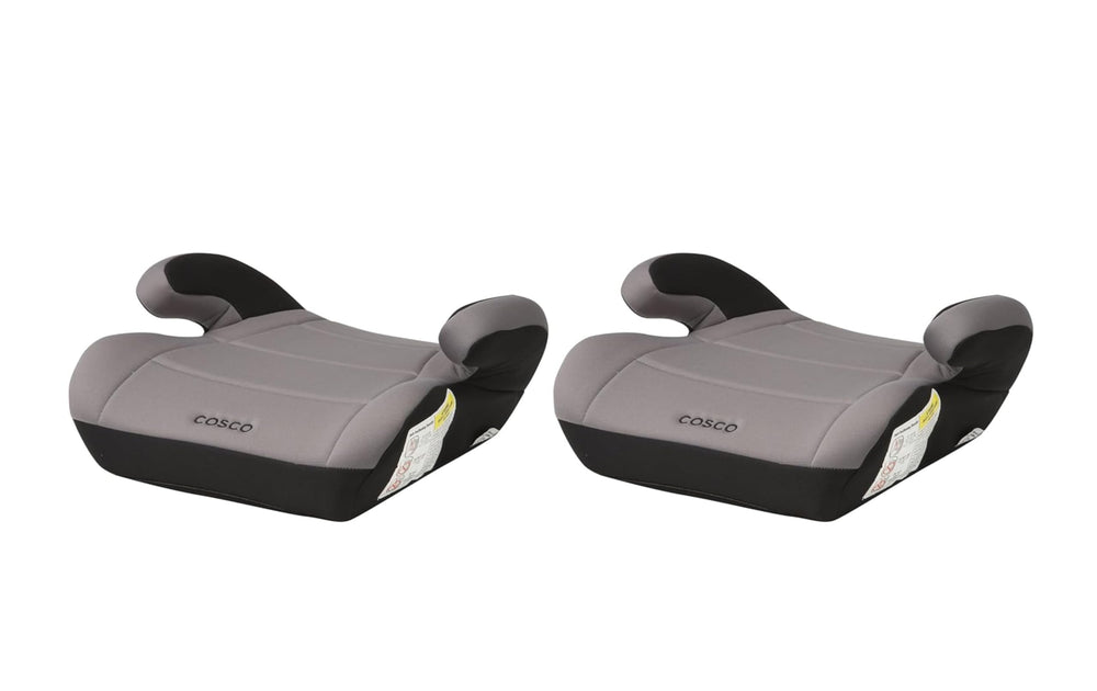 Cosco Topside Booster Seat pack of 2 for easy travel and belt positioning.