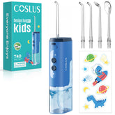COSLUS T40 kids water flosser compact design for easy handling during daily hygiene