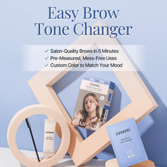 COSNORI brow tone powder pouch sealed for hygienic single-use applications