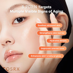 COSRX 5 PDRN B5 toner dispense shot for easy daily use