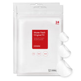 COSRX Acne Pimple Patch original close-up showing hydrocolloid technology for blemish care