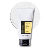 COSRX Advanced Snail Mucin Gel Cleanser bottle pour for gentle cleanse