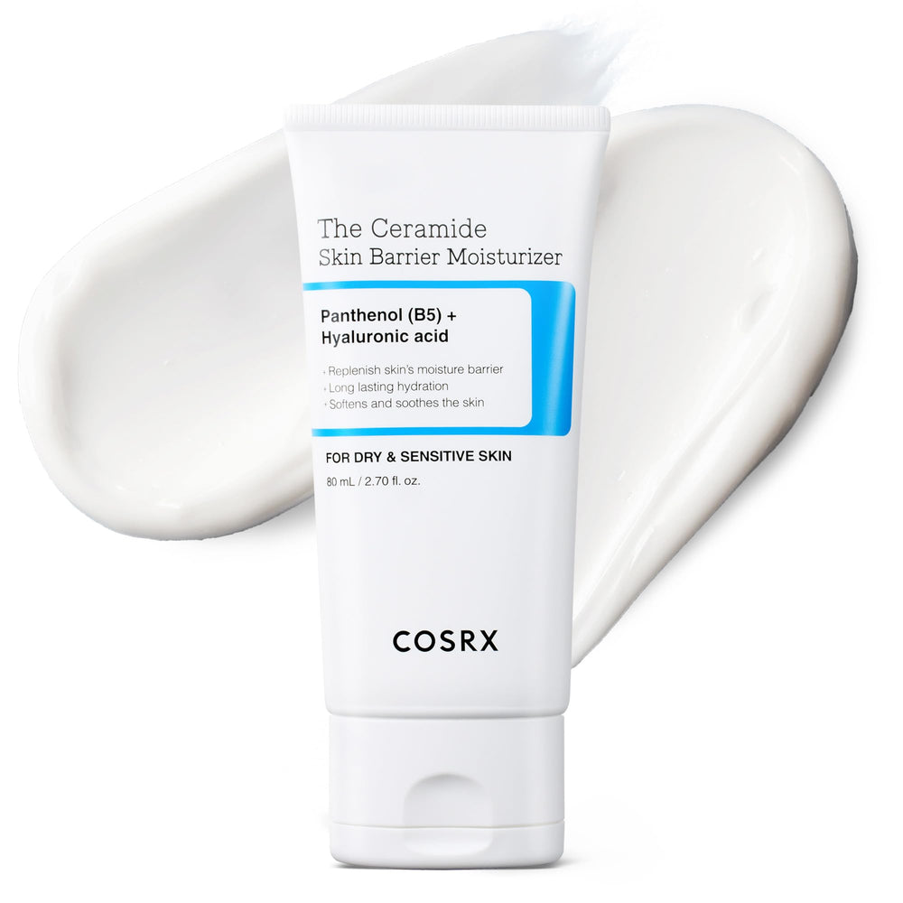 COSRX Ceramide Skin Barrier Moisturizer bottle for daily hydration