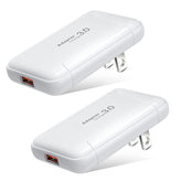 Costyle Slim Flat USB Wall Charger front view highlighting ultra-slim profile.