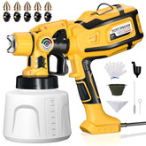 Cosyjazz paint sprayer with 1200W motor for smooth, even coverage on furniture and walls
