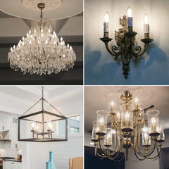 Cotanic dimmable E12 bulbs deliver 4000K daylight in filament style for bright kitchens.
