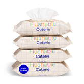 Coterie flushable wipes for toddlers during potty training with a gentle clean