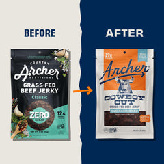Country Archer Classic ingredients close-up highlighting natural seasonings