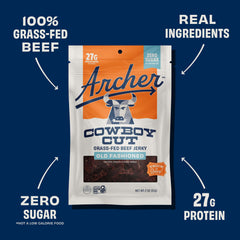 Country Archer Classic jerky on-the-go lifestyle shot
