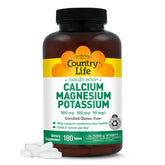 Country Life Target Mins Calcium bottle for daily bone support and mineral balance.