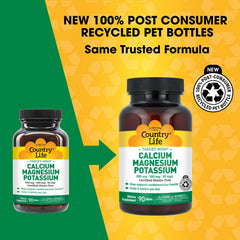 Country Life Target Mins tablets closeup reveals calcium magnesium potassium blend.