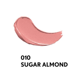 CoverGirl Continuous Color Lipstick Sugar Almond 010 packaging displayed for easy access to long-lasting color.