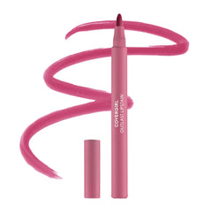 CoverGirl Outlast Lipstain 62 Blushed Mauve swatch with vivid long-lasting color.