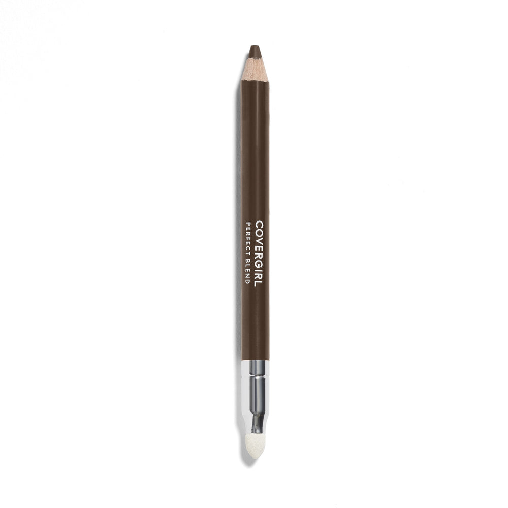 COVERGIRL Perfect Blend Eyeliner Pencil in black-brown for precise, clean lines.