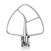 Cowbright K45B flat beater in stainless steel for consistent mixing.