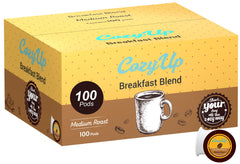Cozy Up 100-count pod box for quick home or office coffee.