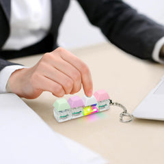 COZYMATE Macaroon2 abs-keycaps offer comfortable touch for daily use.