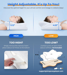 Cozyplayer cooling pillowcase lowers skin temperature for cooler nights.