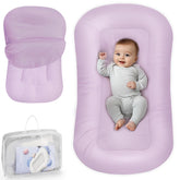 Cpzzkq infant support cushion with cover included, cozy supervised play setup.