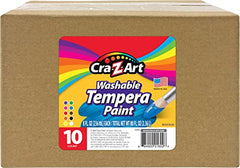Cra-Z-Art washable tempera blue bottle ideal for bold artwork and hands-on crafts.