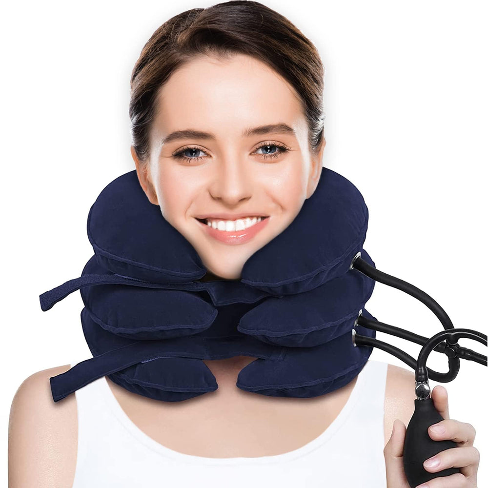 CRABCLAW Neck Stretcher front view for precise cervical traction at home