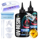 Craft Resin UV resin kit front view for beginner-friendly jewelry making