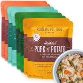 Crafted by Humans Beef N Rice pouch enhances flavor for picky dogs