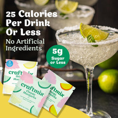 Craftmix On-the-Go packets for easy travel-ready flavor anywhere.