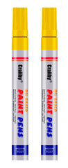 Craiiby yellow paint marker cap with snap-on design for quick use
