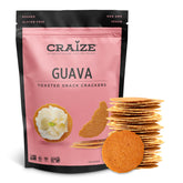 Craize Guava Crisps pack for on-the-go snacking.
