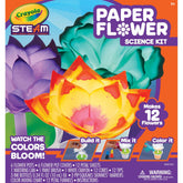 Crayola Paper Flower Science Kit color-changing flowers invite tactile exploration and visual learning.